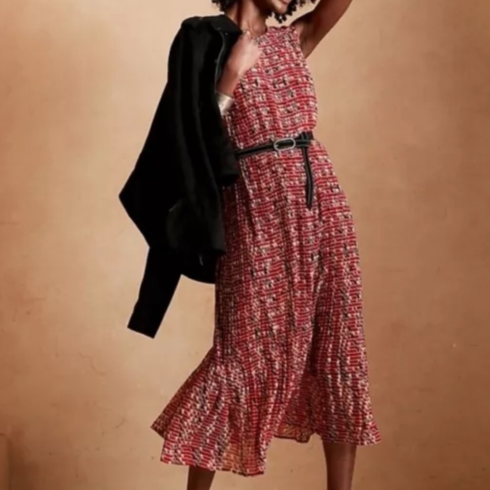 New Banana Republic sleeveless dress. Size M. Brand new with tags.